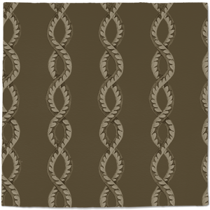 Baroque Minimal Wallpaper - Potting Soil