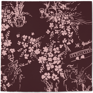 Isadore Wallpaper - Vintage Pinotage