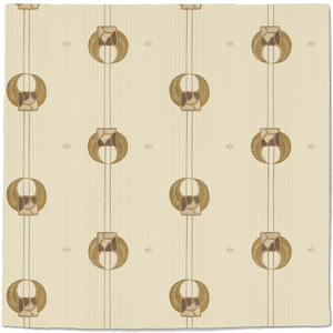 Needle and Thread Wallpaper - Mocha Mousse