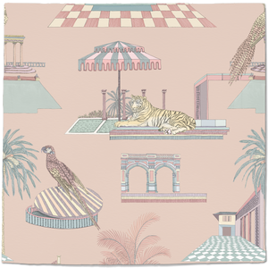 Golden Age Wallpaper - Tickled Pink