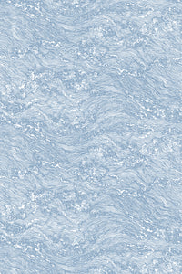 Seafoam Wallpaper - Light Blue