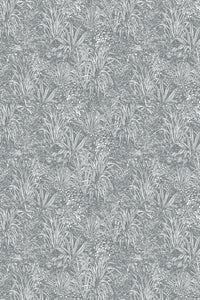 Jungle Wallpaper - Medium Grey