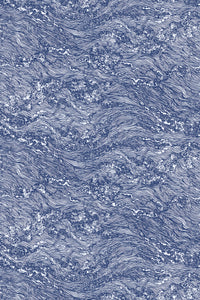 Seafoam Wallpaper - Blue