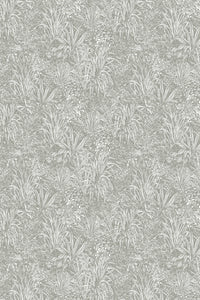 Jungle Wallpaper - Grey