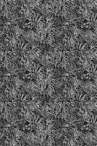 Jungle Wallpaper - Black and White